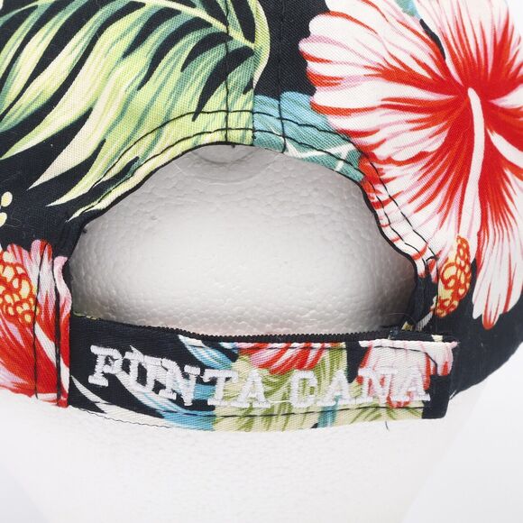 Punta Cana Kaliko Embroidered Logo Patch AOP Floral H&L Ball Cap Hat - Picture 7 of 11